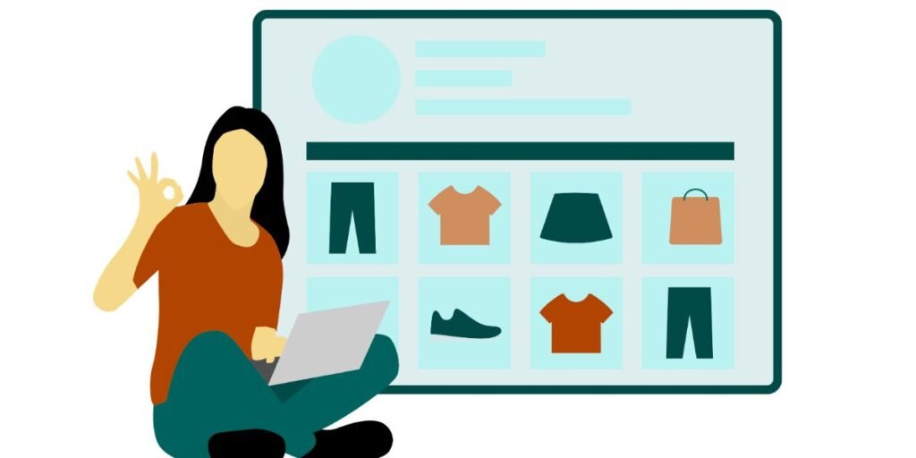 Renda extra trabalhando na internet vendendo roupa